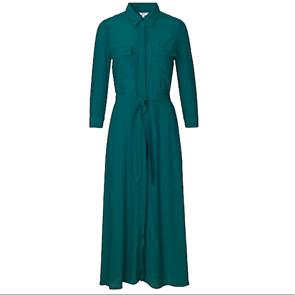 NEW mbyM Tied Maxi Shirtdress